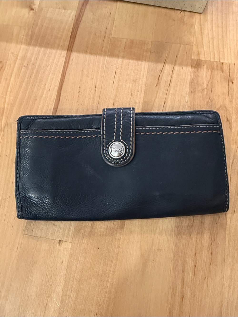 Fossil leather wallet